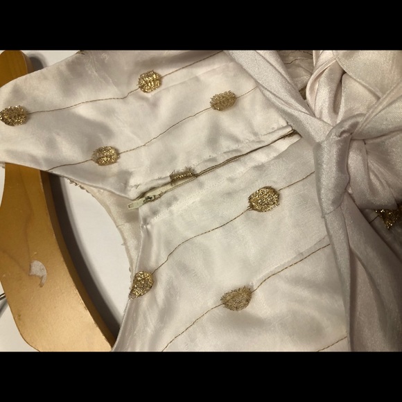 Beautiful! Lined cream dress jack and lily - Picture 6 of 8